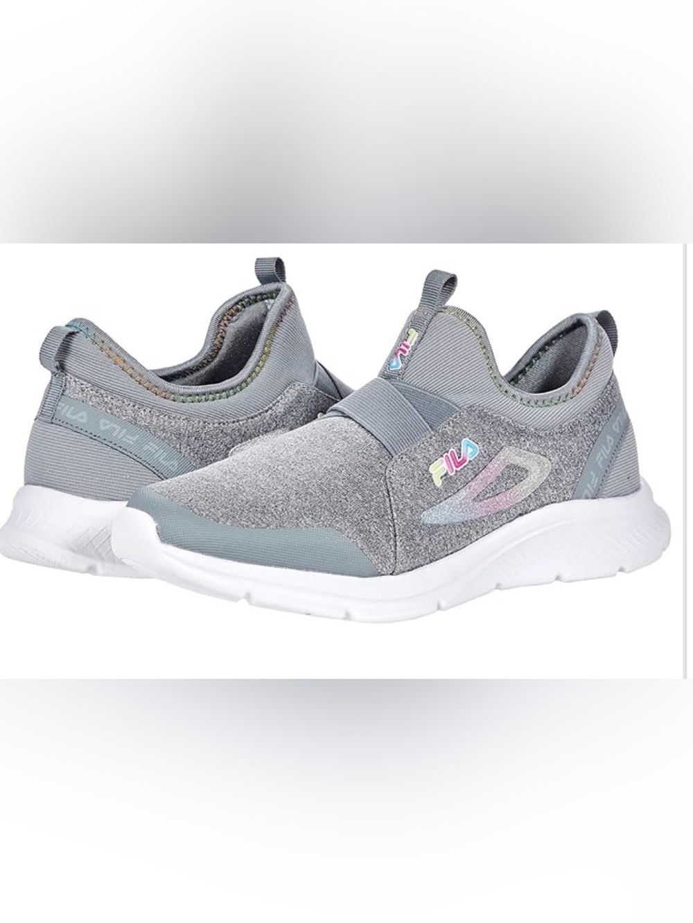 NEW Fila Kids Speedchaser Size 12 Gray NWT Running Shoes